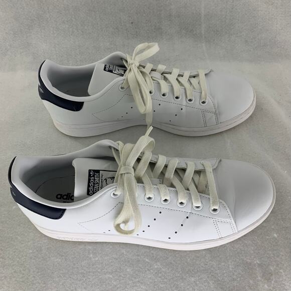 Adidas Stan Smith Tennis Shoes Sneaker White Lace Up Women - Picture 8 of 10